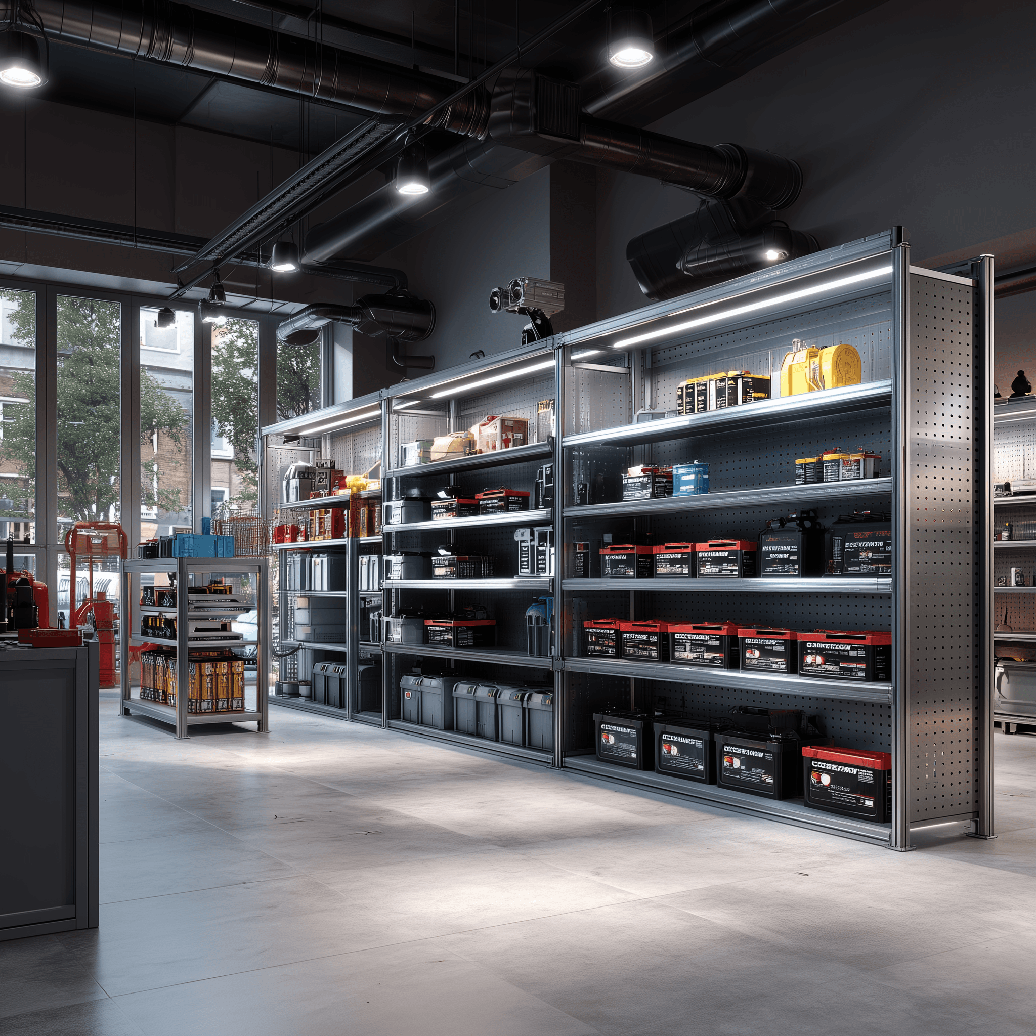 Echipamente comerciale si retail — exemplu vizual.