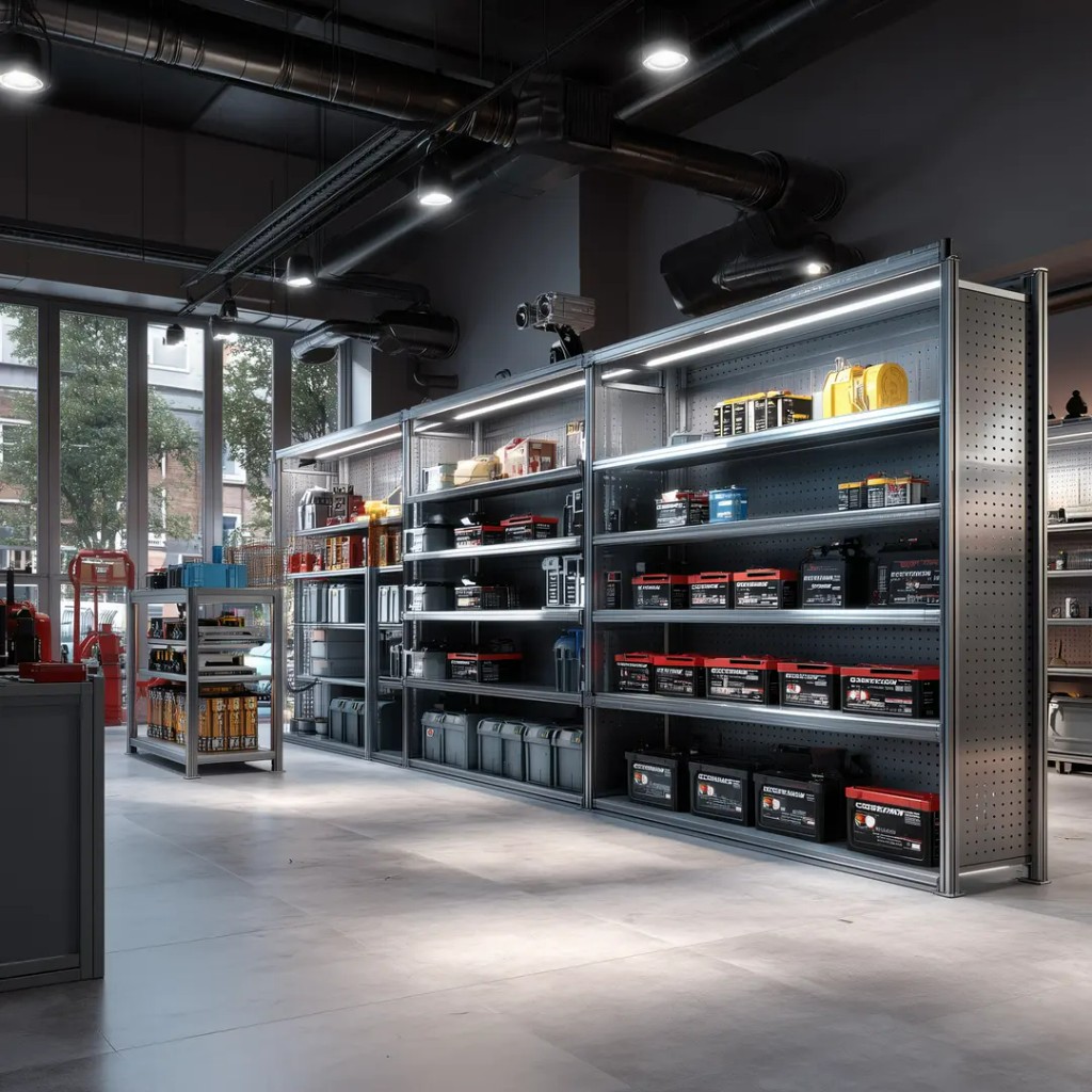 Finisaje electrostatice pentru Echipamente comerciale și retail